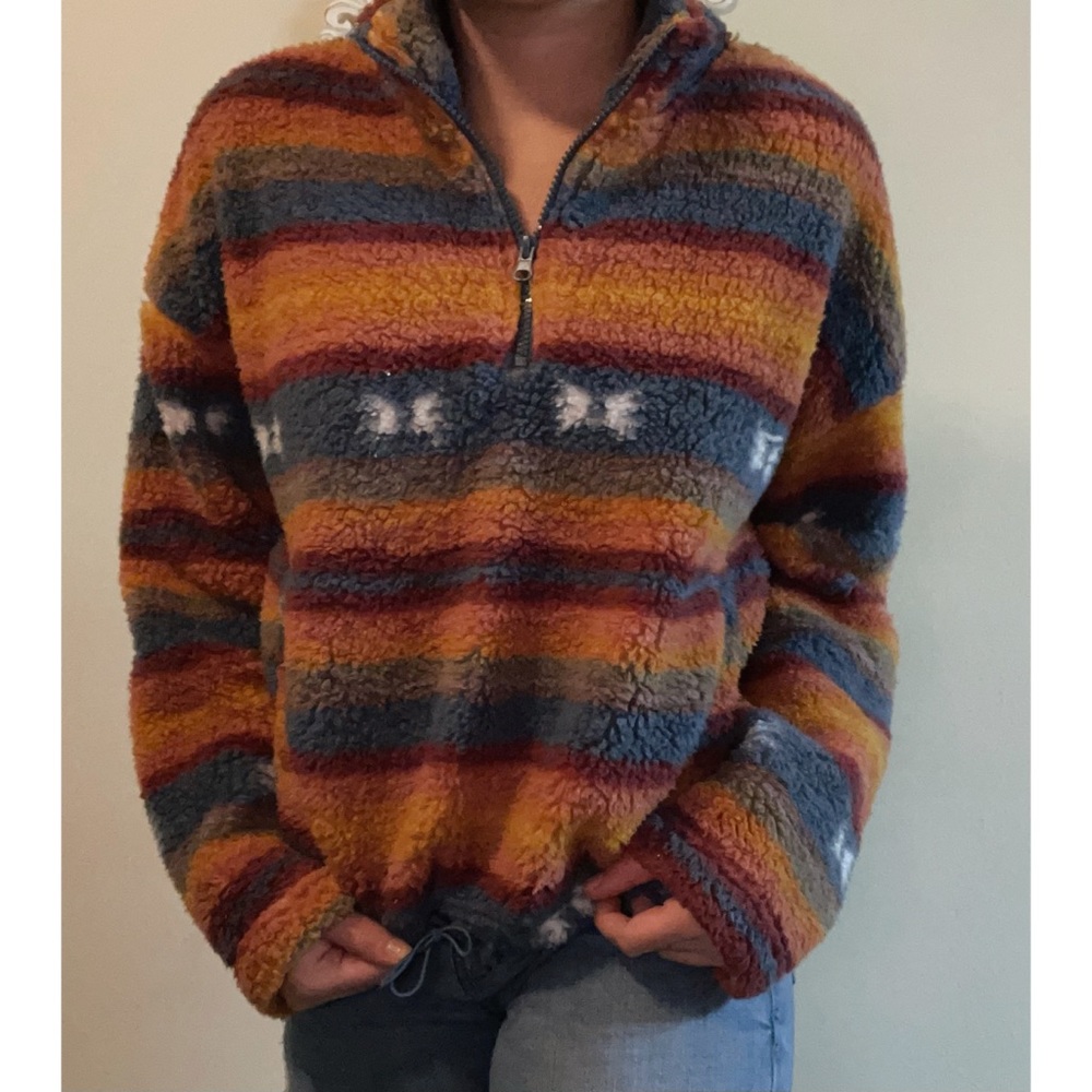 Sherpa Half Zip Jacket